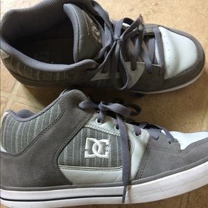 Gray DC Skate Shoes